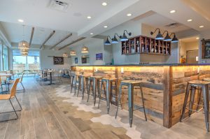 Guy Harvey Resort onsite restaurant Grille and Grog.