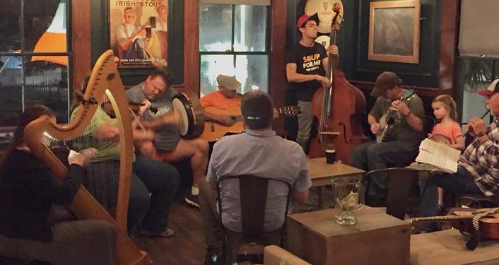 Irish Music Session Style at Barley Republic
