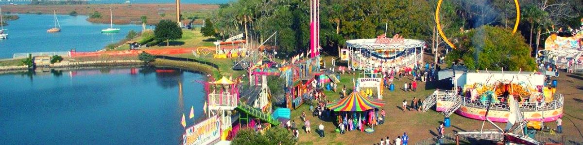 Dozens of people attending a weekend event in St. Augustine.