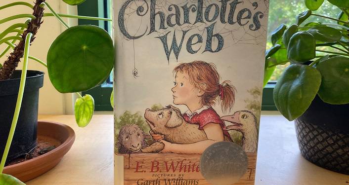 front cover of the book Charlotte's Web for Facebook Event - A Book Before Bedtime