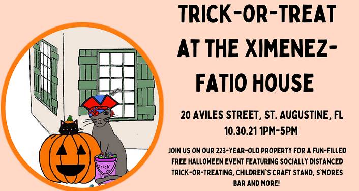 Trick-or-Treat at Ximenez-Fatio House
