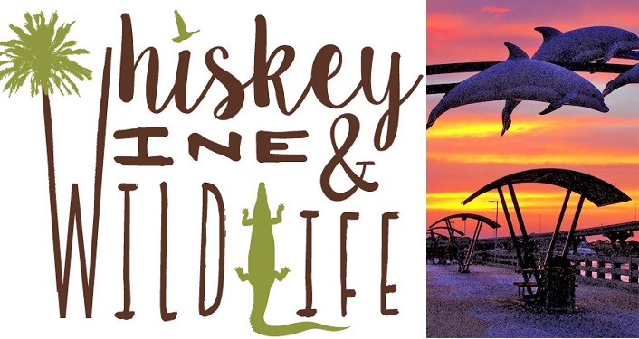 Whiskey, Wine & Wildlife benefiting Vilano Beach Main Street aned GTM Reerve