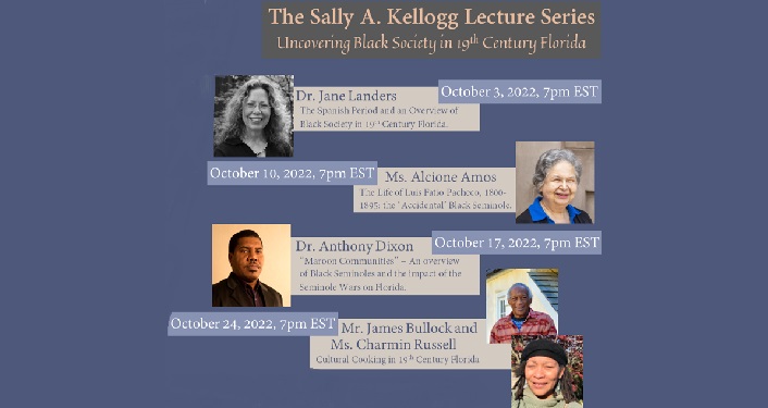 Virtual Lecture Series: Uncovering Black Society in 19th Century Florida