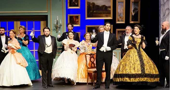 Die Fledermaus (The Bat) ... fully-staged with orchestra production
