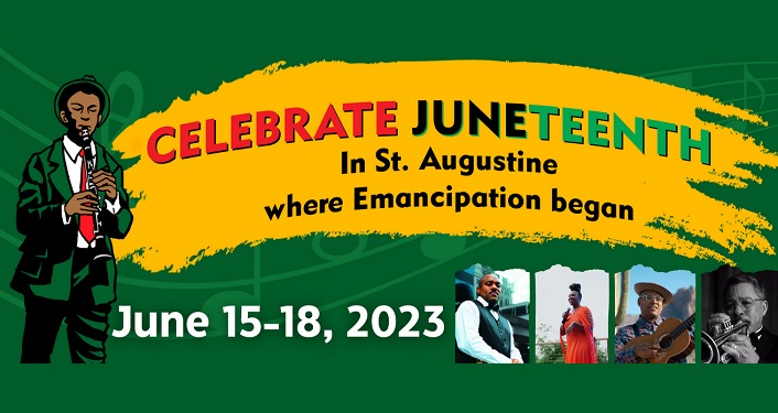 Celebrate Juneteenth in St. Augustine ... Five days of history, culture, food and fun!