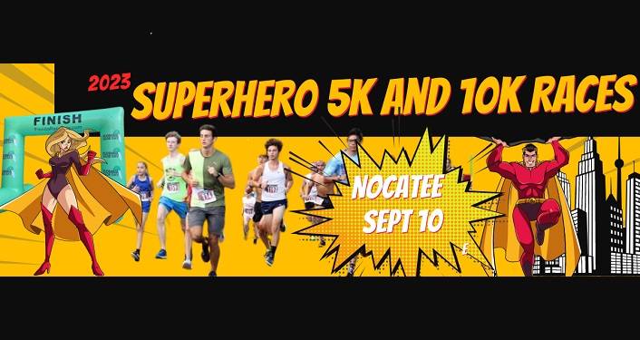 Bring out your inner Super Powers for the SuperHero 5K and 10K