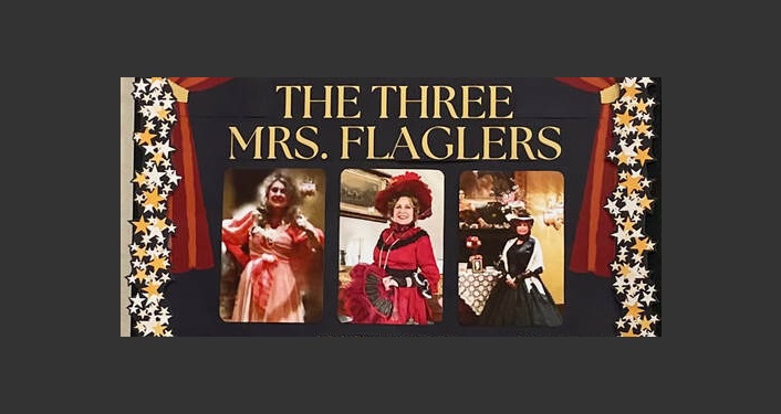 Dianne Jacoby performs her one woman play, The Three Mrs. Flaglers