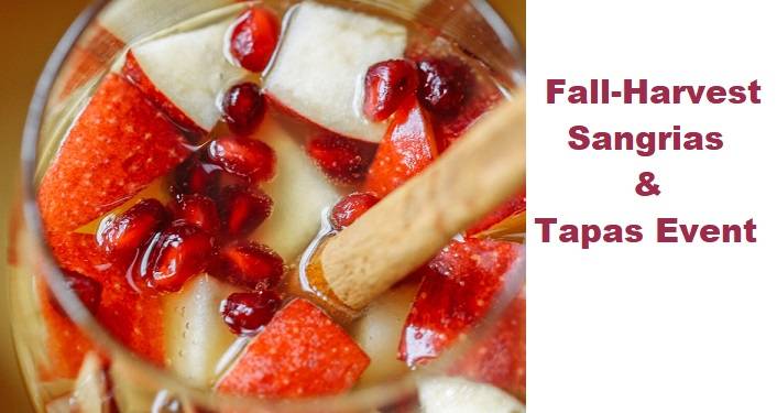 Fall-Harvest Sangrias & Tapas Event