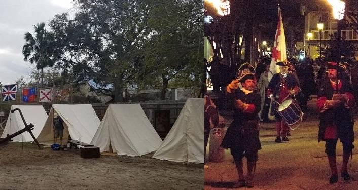 Historic Florida Militia's Colonial Night Watch Events 2023