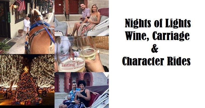 Nights of Lights Wine, Carriage & Character Rides